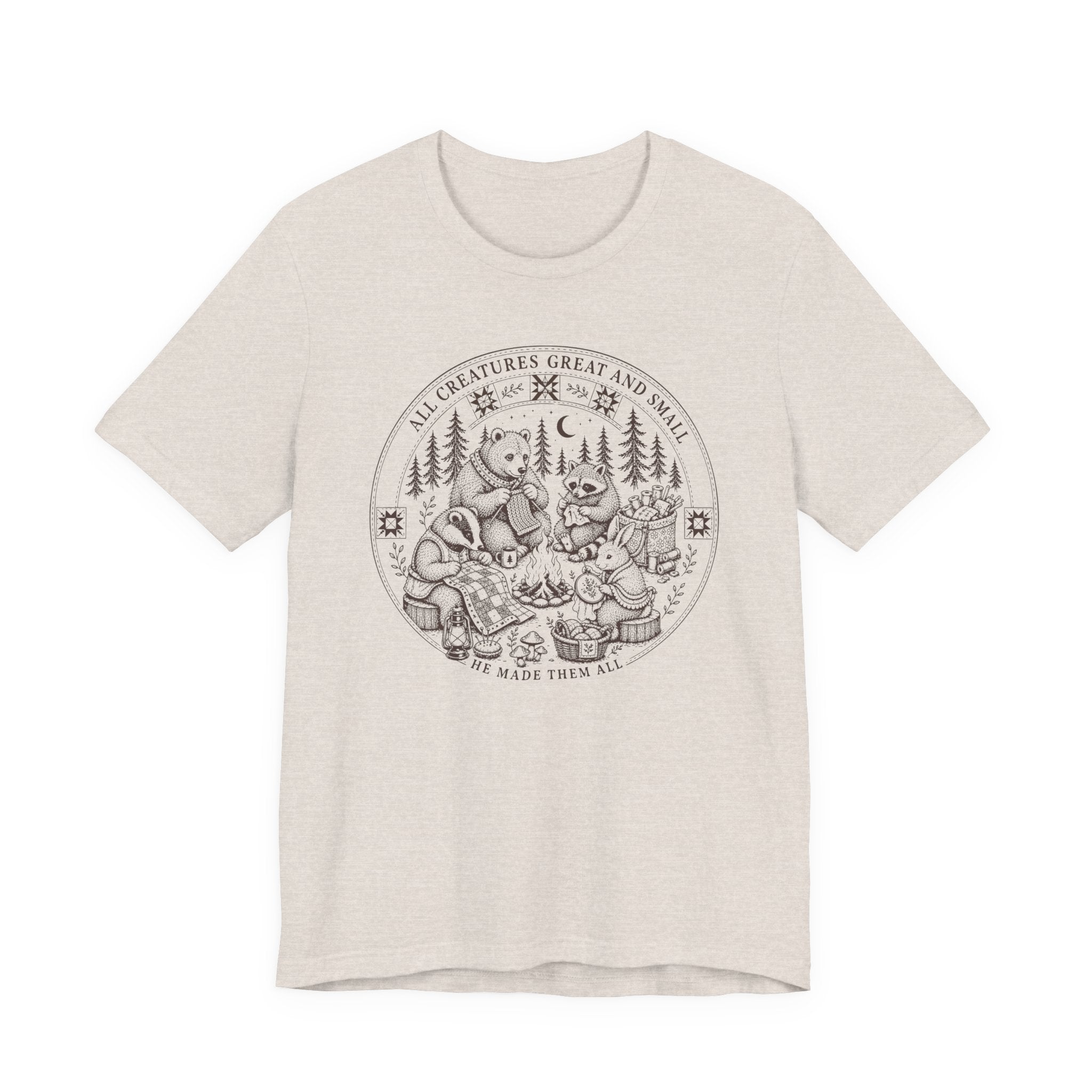 Forest Friends - All Creatures Great and Small (Sewing Tee)