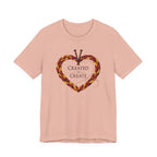 Created To Create (Christian Knitting Heart Tee)