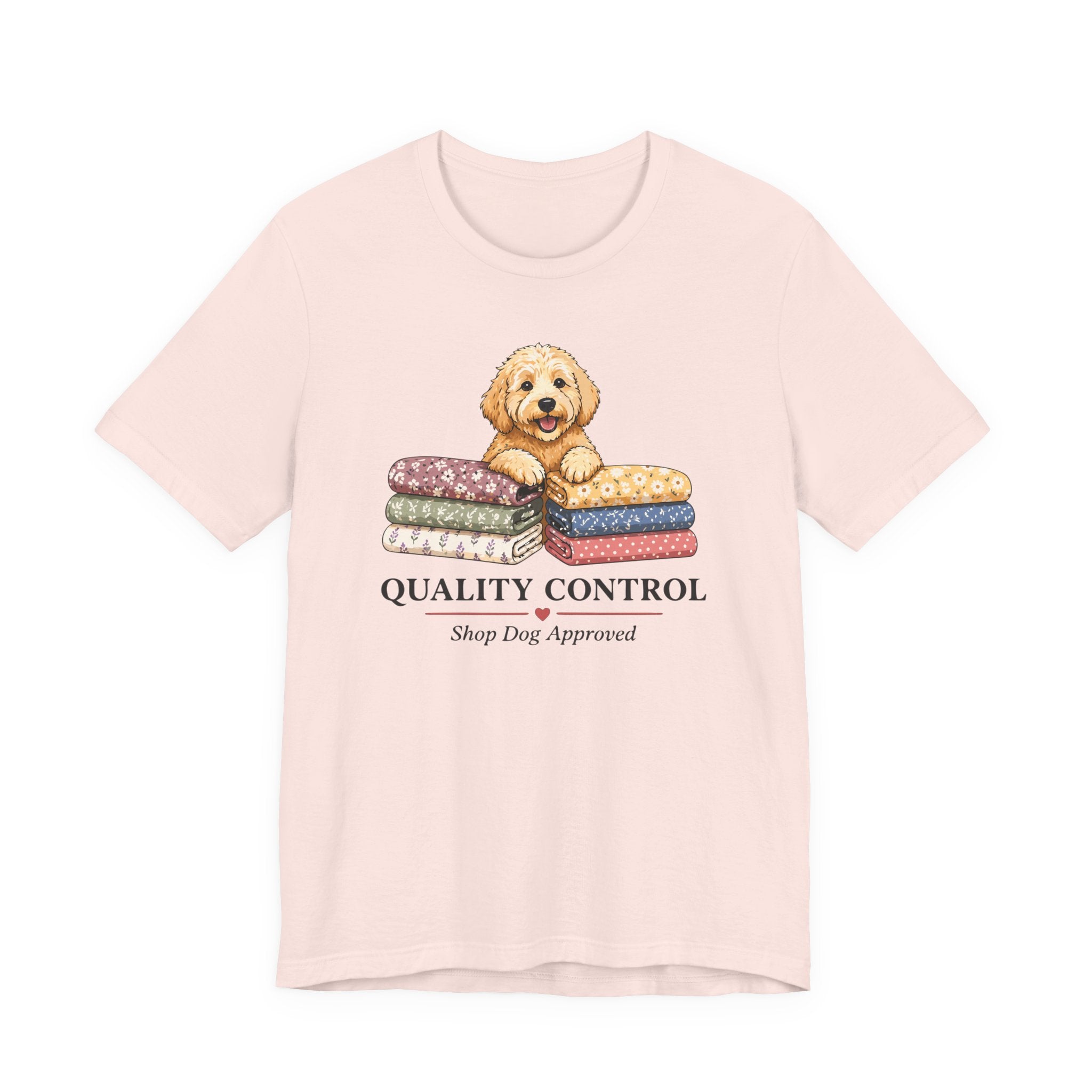 Quality Control - Shop Dog Approved (Puppy Sewing Tee)