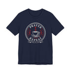 Prayer Coffee Crochet Repeat (Christian Crochet Tee)