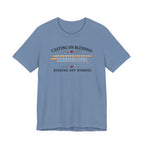 Casting On Blessings Binding off Worries (Christian Knitters Tee)