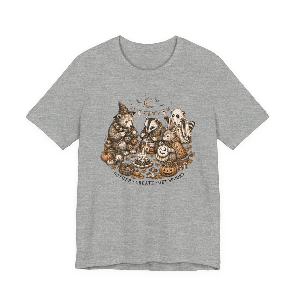 Forest Friends Halloween (Sewing Tee)