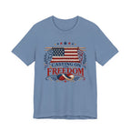 Casting On For Freedom (Patriotic Knitting Tee)
