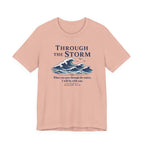 Through the Storm (Isaiah 43:2 Christian Encouragement Tee)
