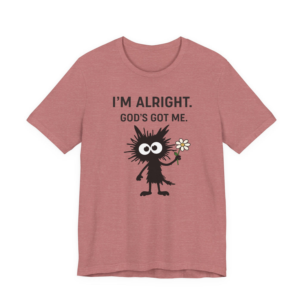 Im Alright (Cat Lovers Christian Tee)
