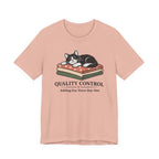 Quality Control - Adding Fur Since Day One (Kitty Sewing Tee)