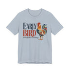 Early Bird With Fabric Waiting (Sewing Tee)