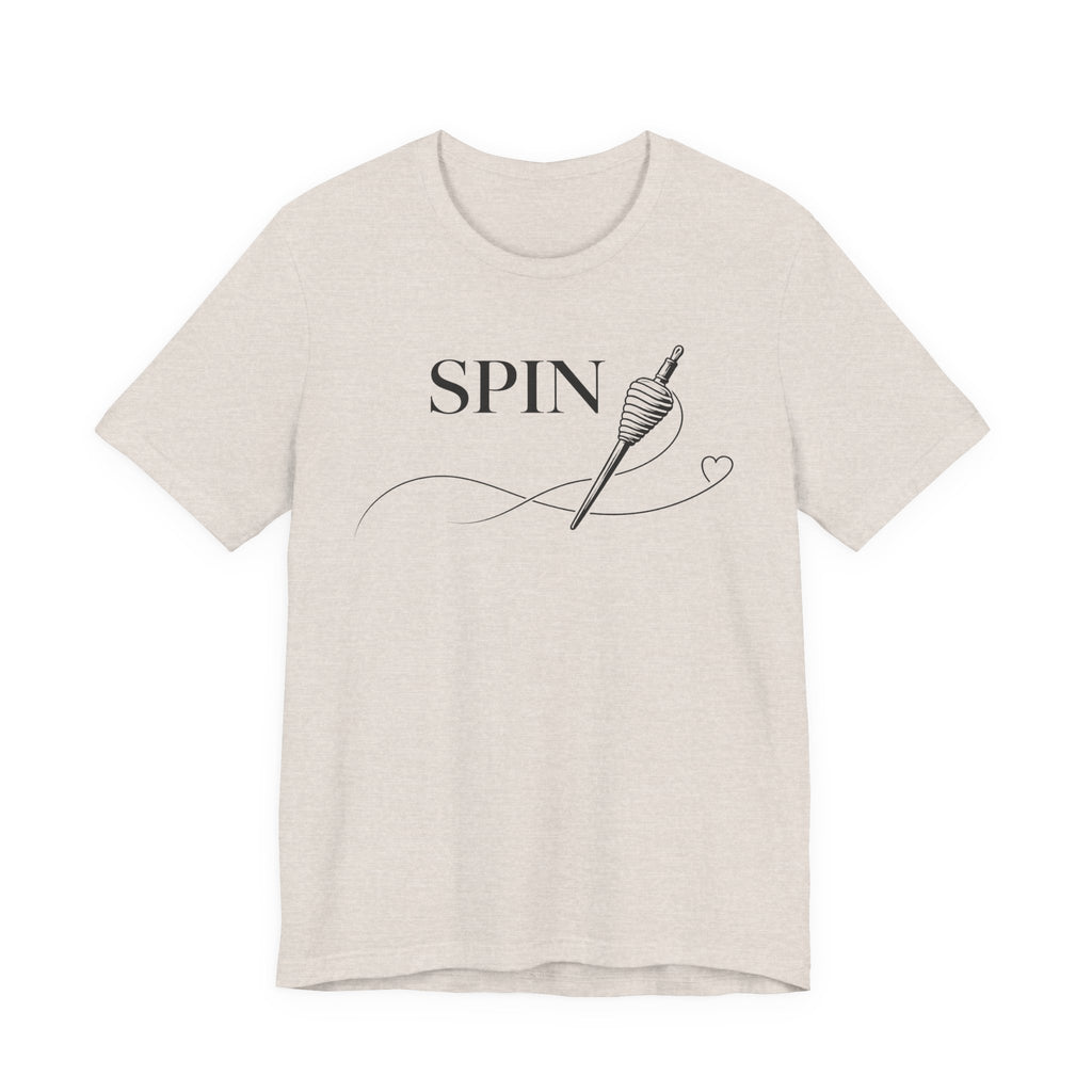 Spin (Fiber Arts Tee Shirt)