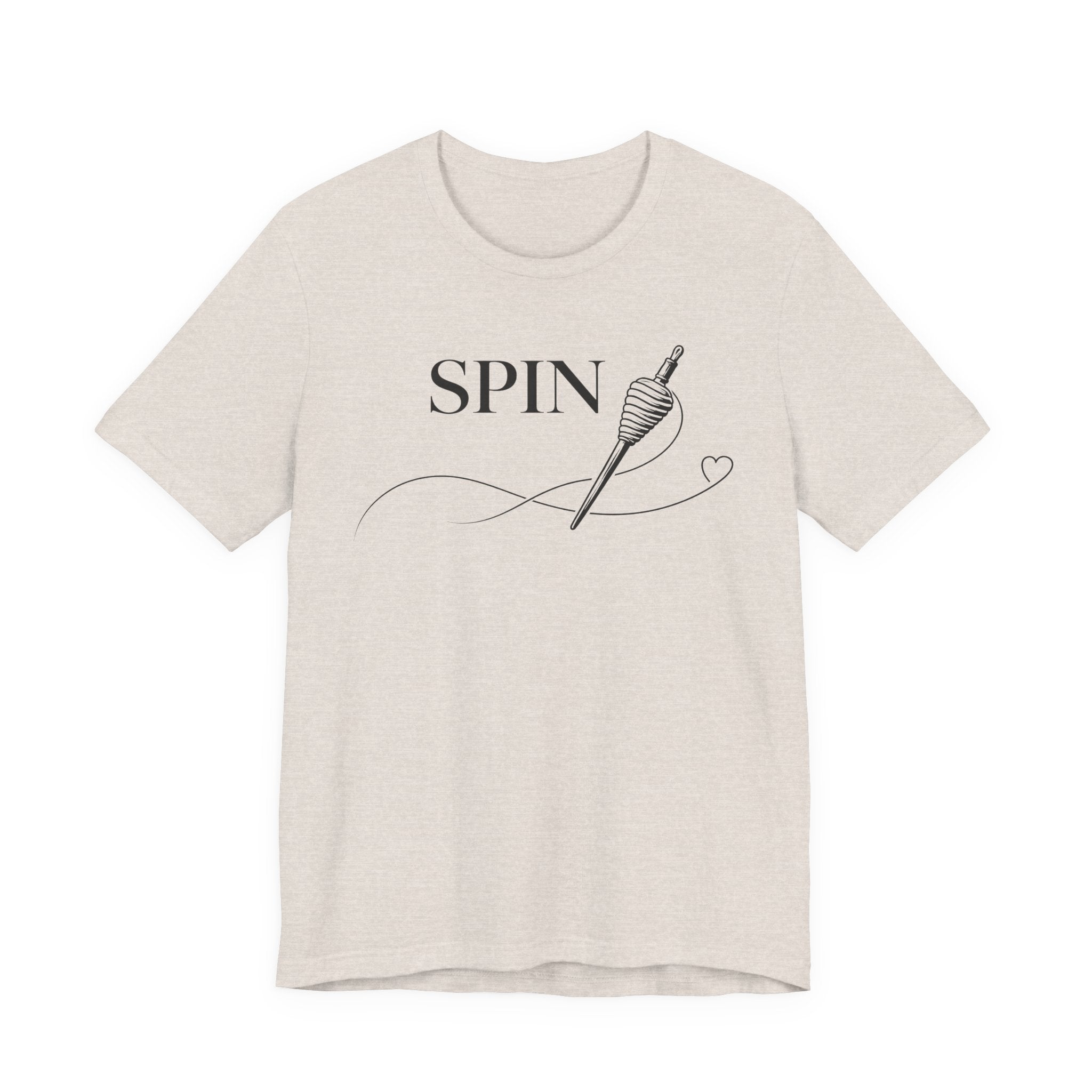 Spin (Fiber Arts Tee Shirt)