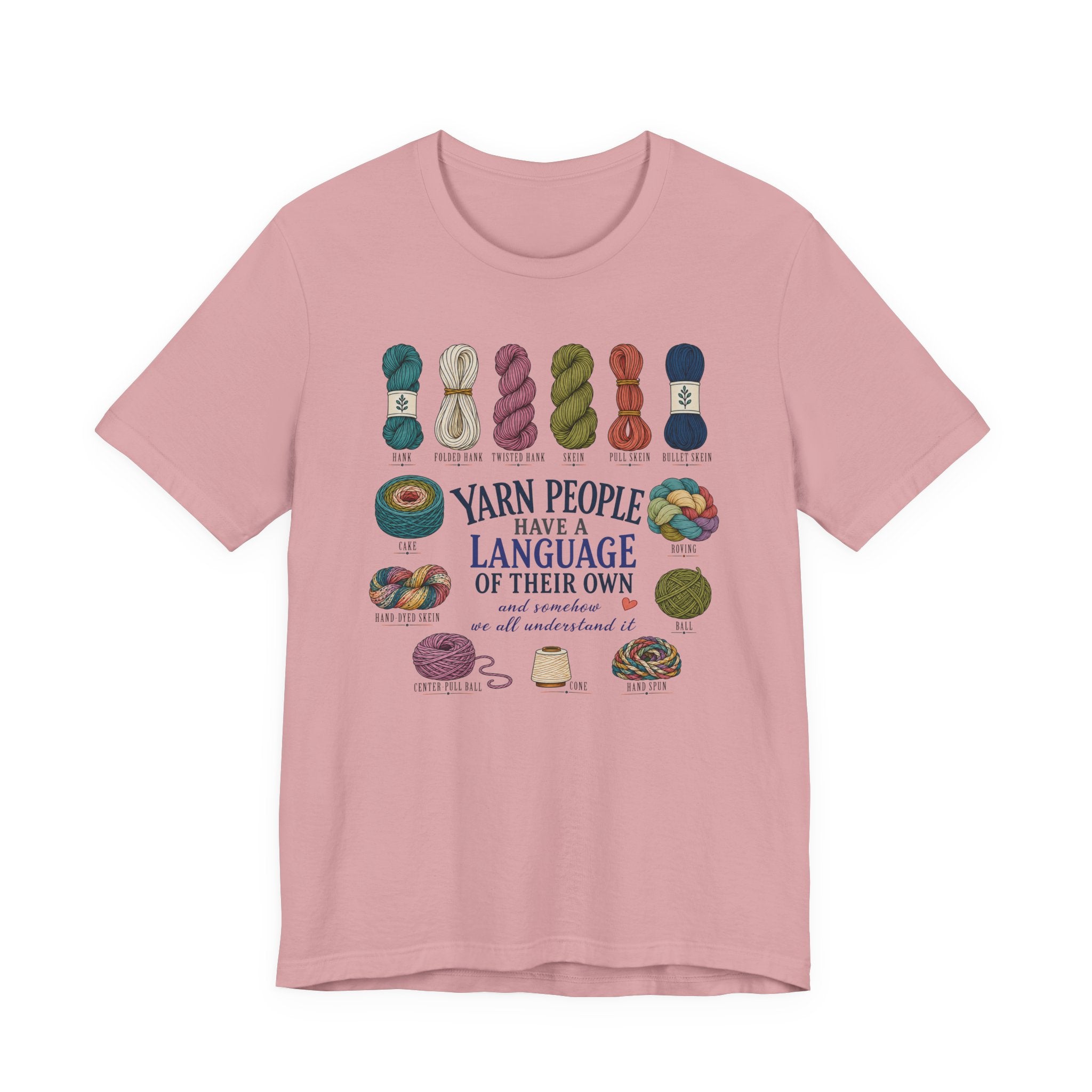Yarn People Have A Language (Sewing Tee)