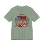 Casting On For Freedom (Patriotic Knitting Tee)