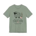 The Best Yarn Takes Time (Galations Christian Tee)