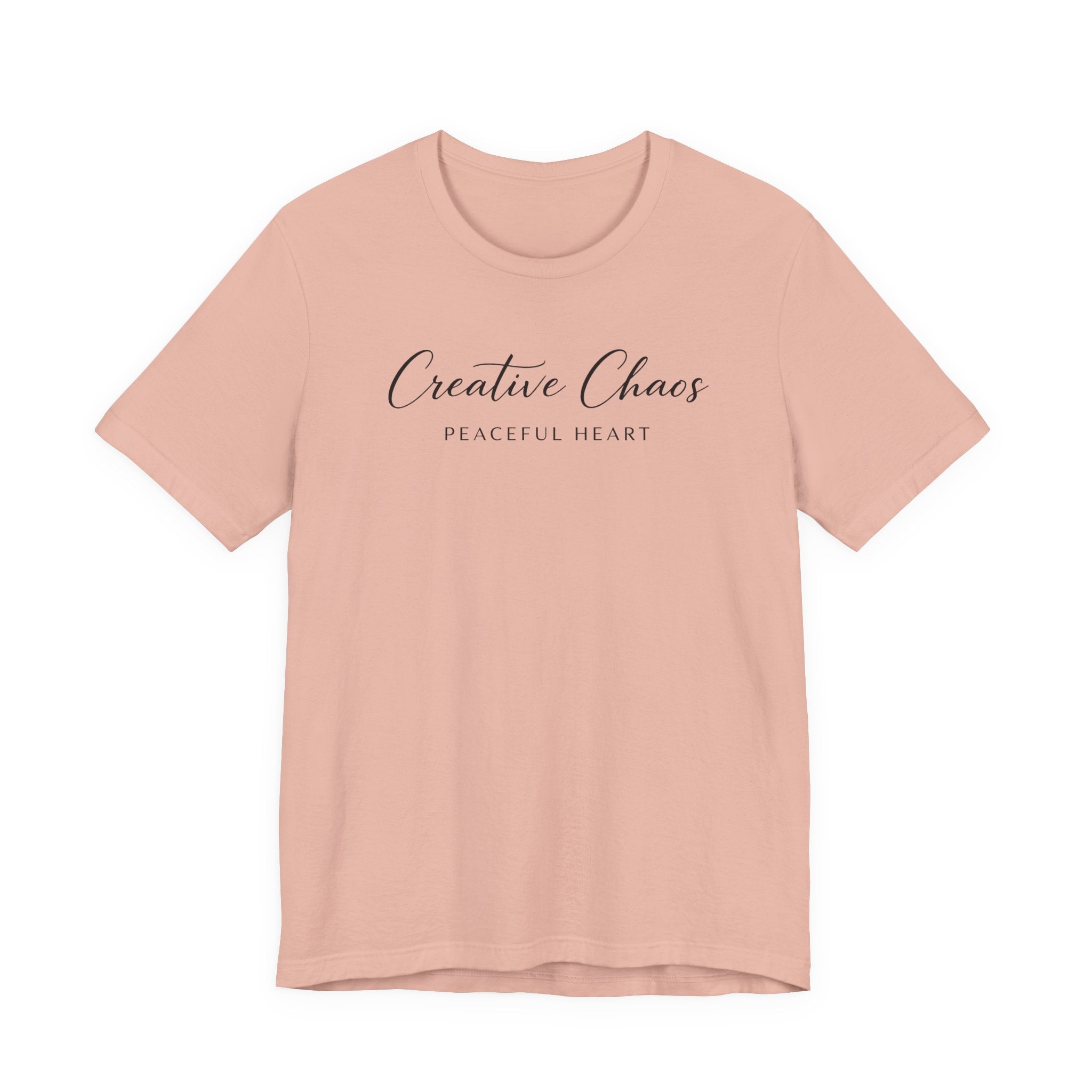 Creative Chaos Peaceful Heart (Christian Tee)