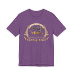 Stitched by His Grace (Christian Sewing - Dark Tee)