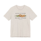 Hand to Work Heart to God (Psalm 90:17    Baking Tee)