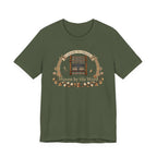 Woven By His Word (Christian Weaver - Dark Tee)