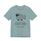 The Best Yarn Takes Time (Galations Christian Tee)