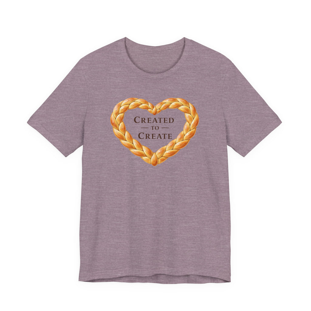 Created to Create (Christian Bakers Heart Tee)