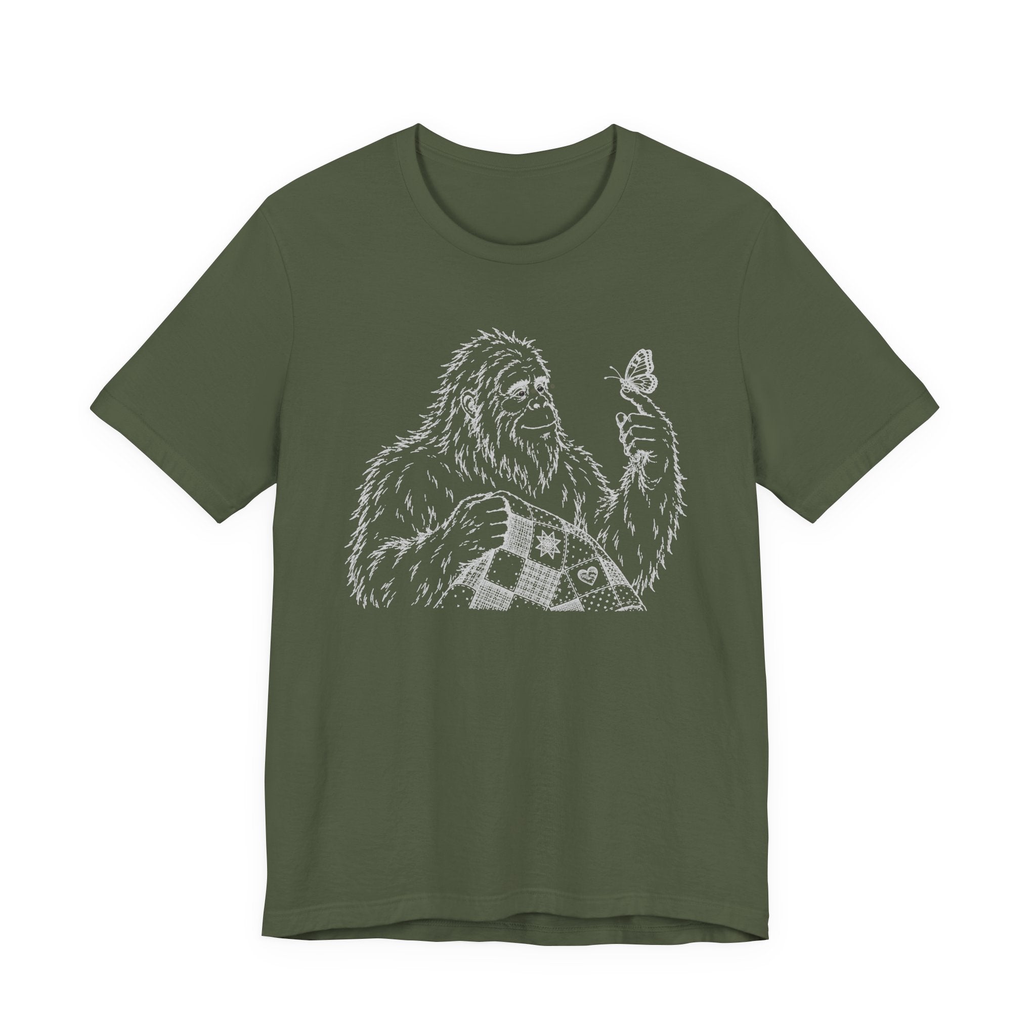 Bigfoot Quilter with Butterfly (Sewing Tee)