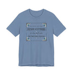 Blessed are the Fussy Cutters (Classic Christian Quilters Tee)