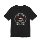 Prayer Coffee Knit Repeat (Christian Knitting Tee)