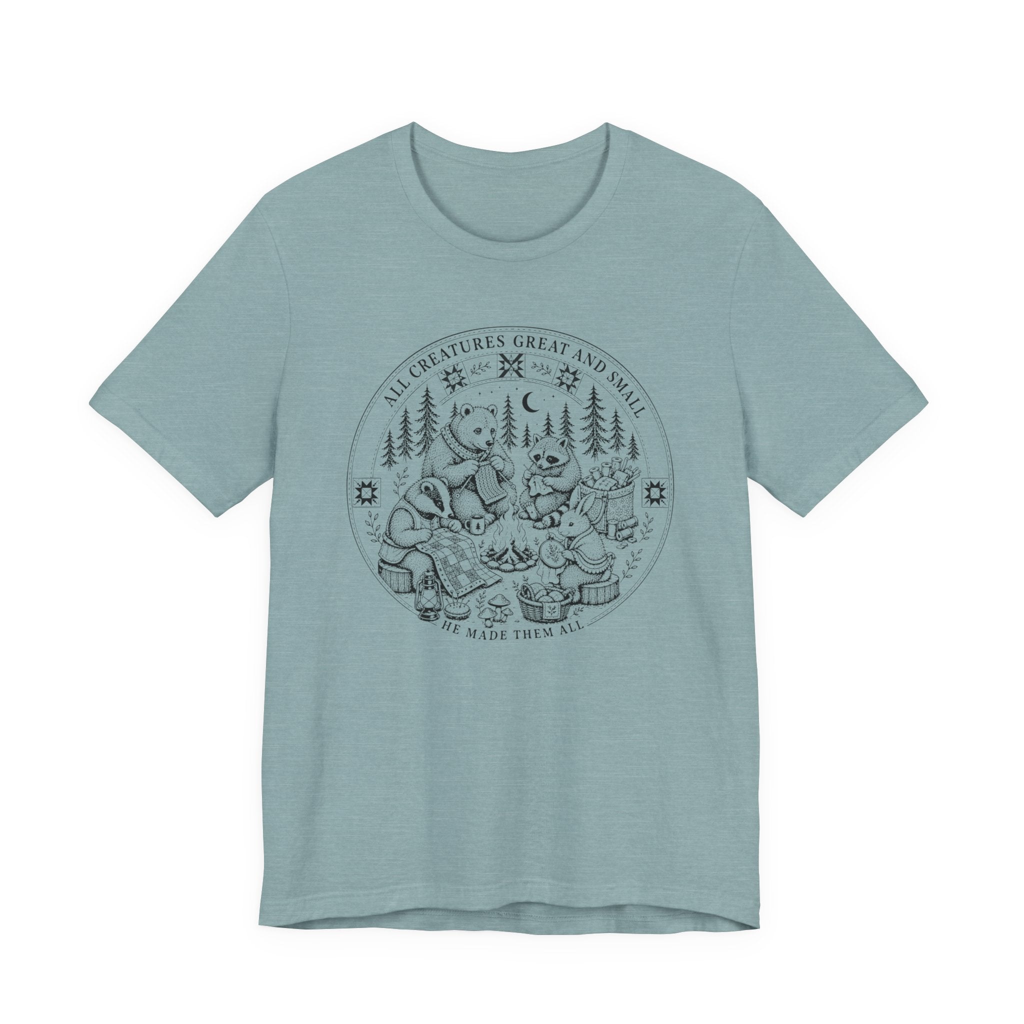 Forest Friends - All Creatures Great and Small (Sewing Tee)