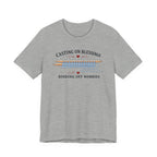 Casting On Blessings Binding off Worries (Christian Knitters Tee)