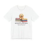 Quality Control - Shop Dog Approved (Puppy Sewing Tee)