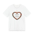 Created to Create (Christian Crochet Heart Tee)