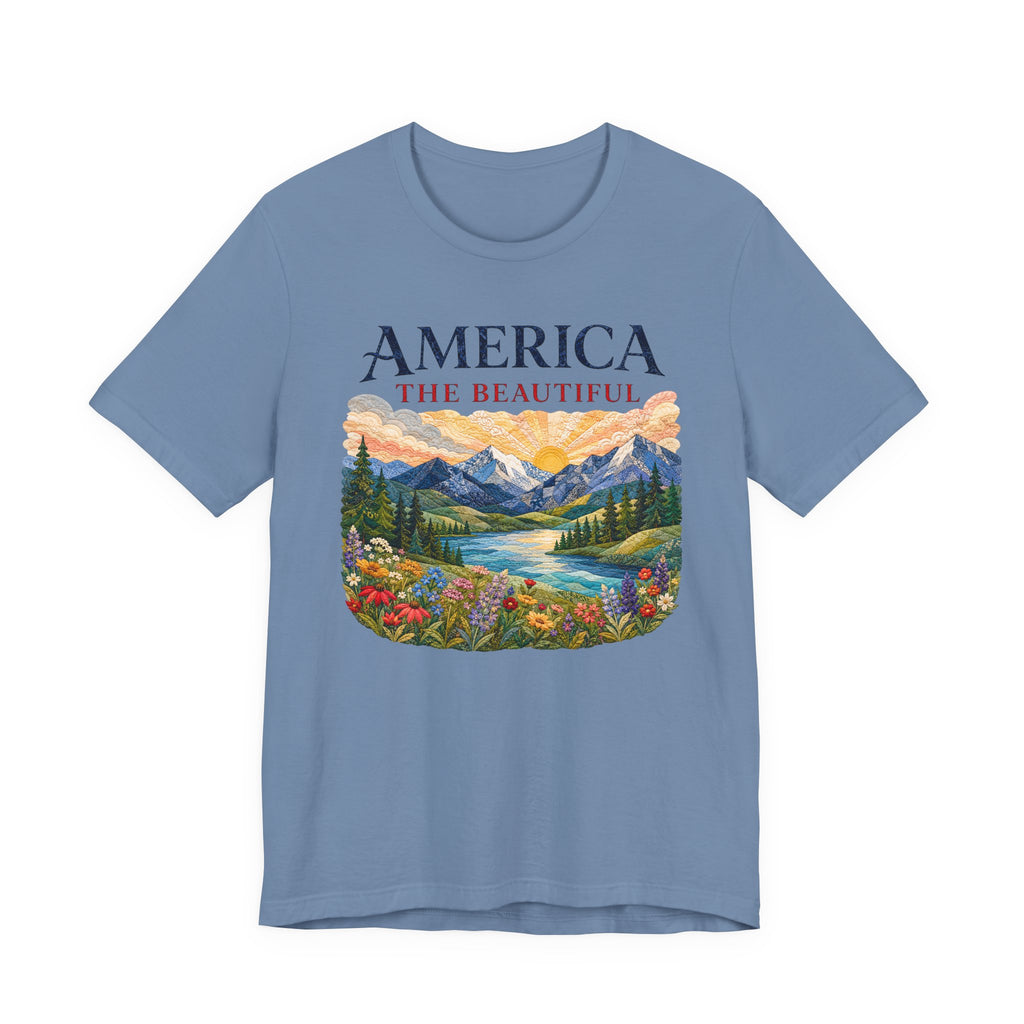 American The Beautiful Scene (Patriotic Tee)