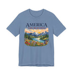 American The Beautiful Scene (Patriotic Tee)