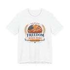 Freedom Rises Here (Patriotic Baking Tee)