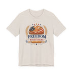 Freedom Rises Here (Patriotic Baking Tee)