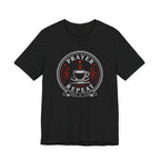 Prayer Coffee Crochet Repeat (Christian Crochet Tee)