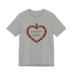 Created to Create (Christian Leatherwork Heart Tee)