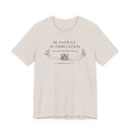 Be Patient in tribulation (Romans 12:12 - Sewing Tee)
