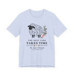The Best Yarn Takes Time (Galations Christian Tee)