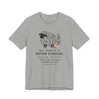 His Timing is Never Tangled (Christian Tee)