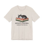 Quality Control - Adding Fur Since Day One (Kitty Sewing Tee)
