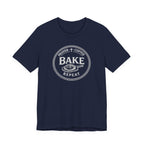 Prayer + Coffee + Bake + Repeat (Christian Tee in Dark Colors)