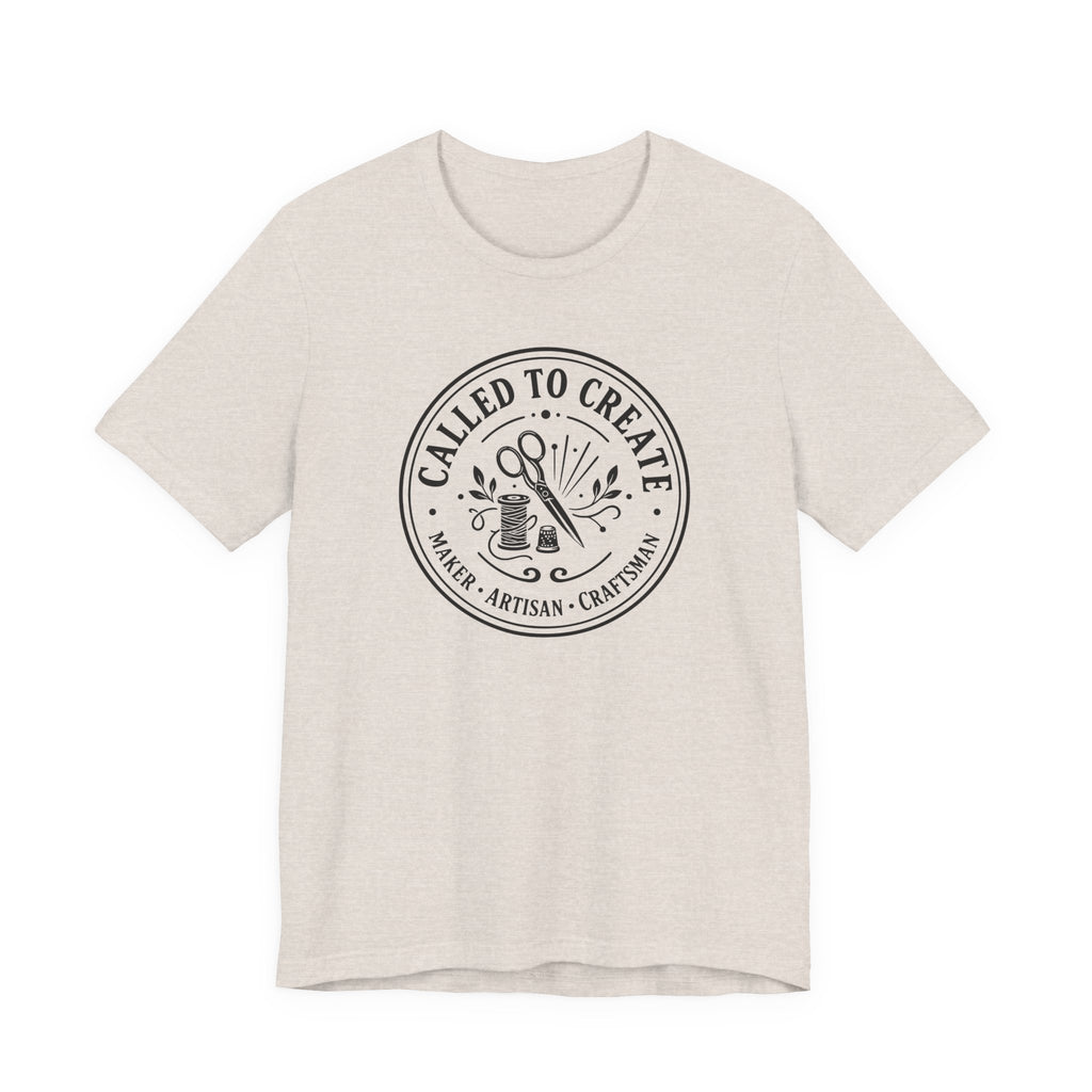 Called to Create - Maker, Artisan...  (Christian Sewing Tee)