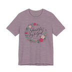 Shout for Joy to God (Christian Botanical Tee)