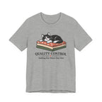Quality Control - Adding Fur Since Day One (Kitty Sewing Tee)