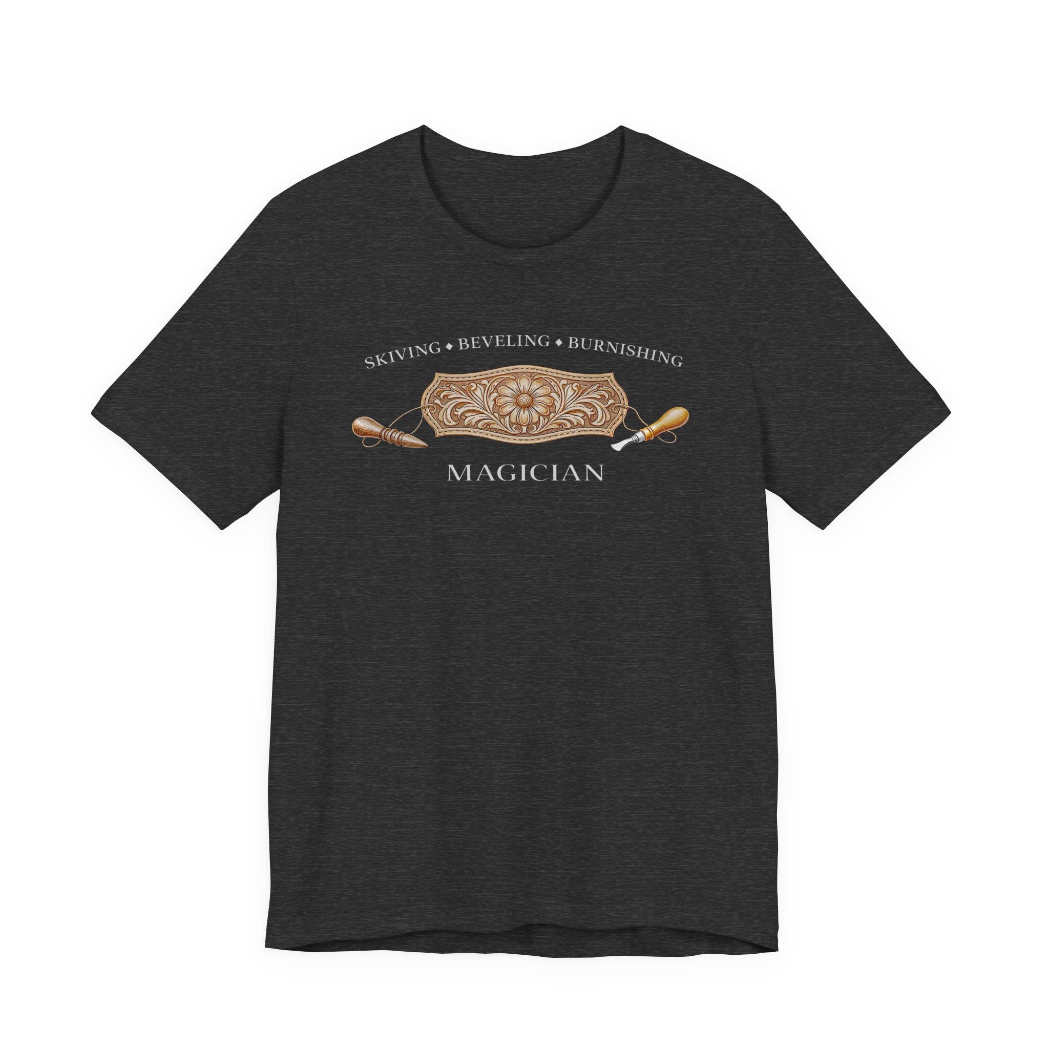 Skiving Beveling Burnishing Magician (Dark Tee)