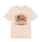 Freedom Rises Here (Patriotic Baking Tee)
