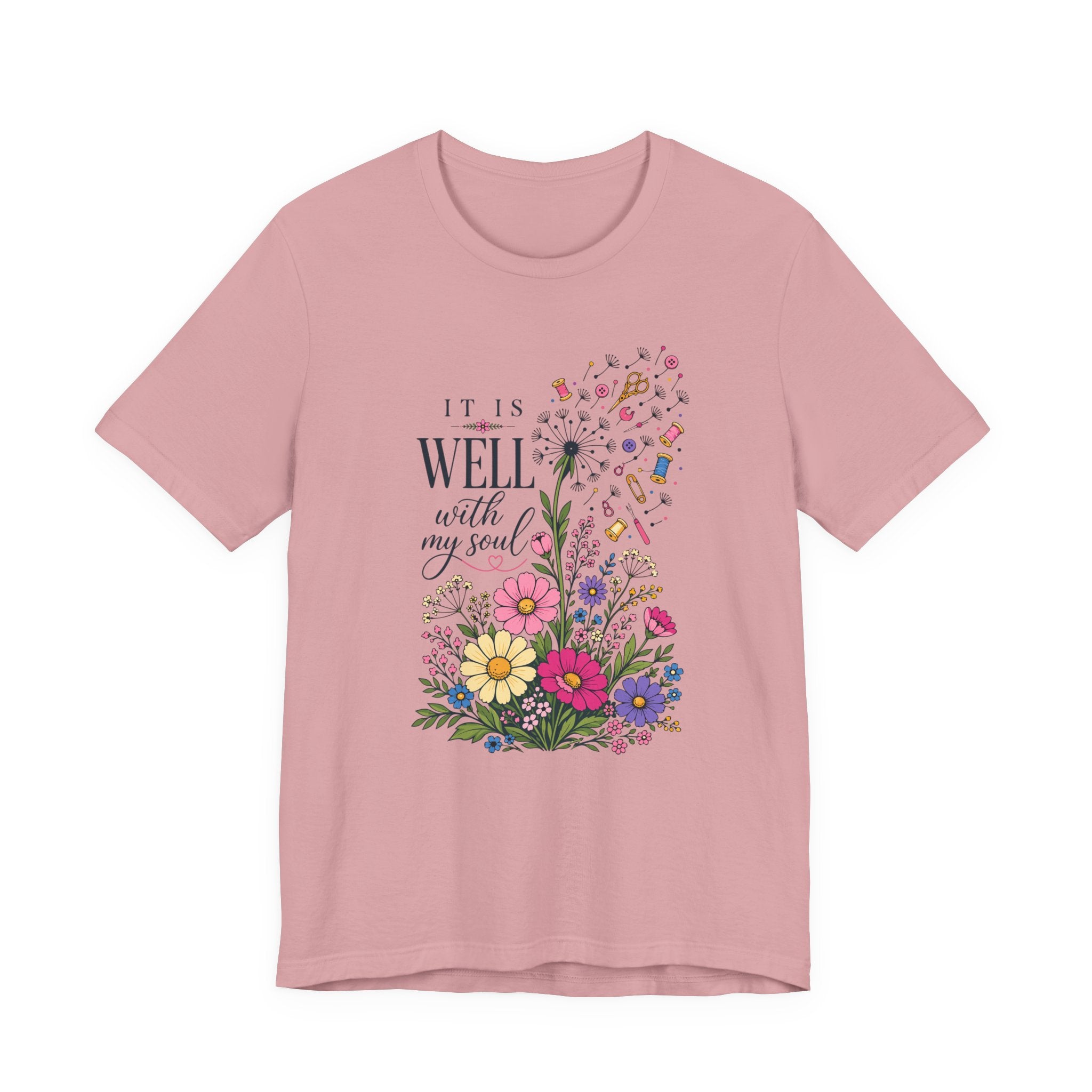 It Is Well With My Soul (Christian Sewing Tee)