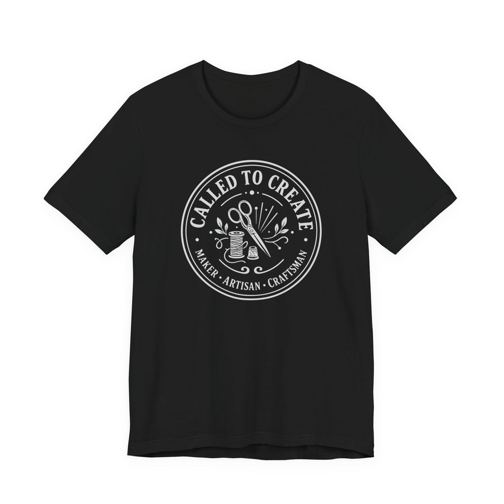 Called to Create - Maker, Artisan... (Christian Crafting - Dark Tee)