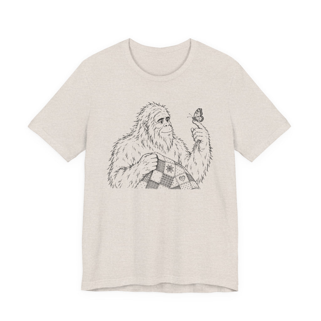 Bigfoot Quilter with Butterfly (Sewing Tee)