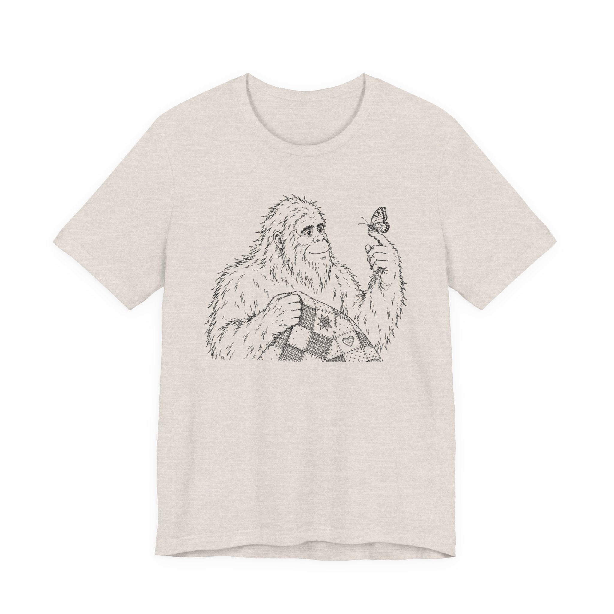 Bigfoot Quilter with Butterfly (Sewing Tee)