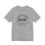 Prayer + Coffee + Sew Repeat (Christian Sewing Tee)